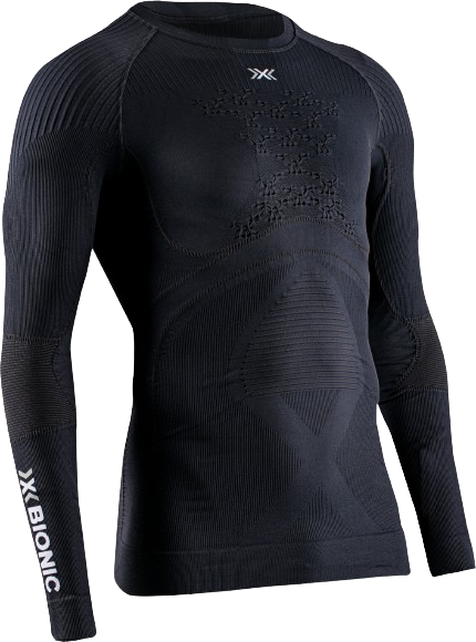 Funkční triko X-bionic Energy Accumulator 4.0 Shirt LG SL Men Opal Black/Arctic White - 2024/25