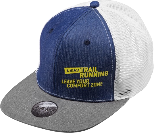 Viečko LEKI Trial Running Trucker Cap - 2020