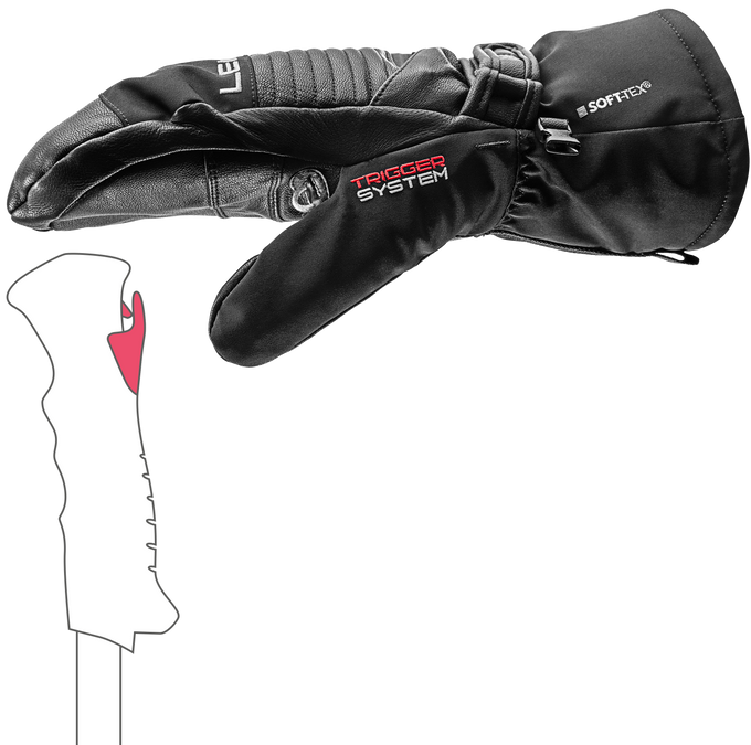 Lyžařské rukavice LEKI Xplore XT 3D Mitt - 2025/26