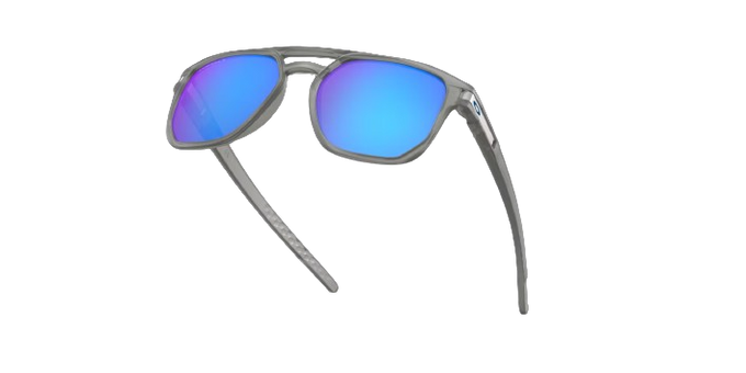 Sluneční brýle Oakley Latch Beta Prizm Sapphire Polarized Lenses / Matte Grey Ink Frame