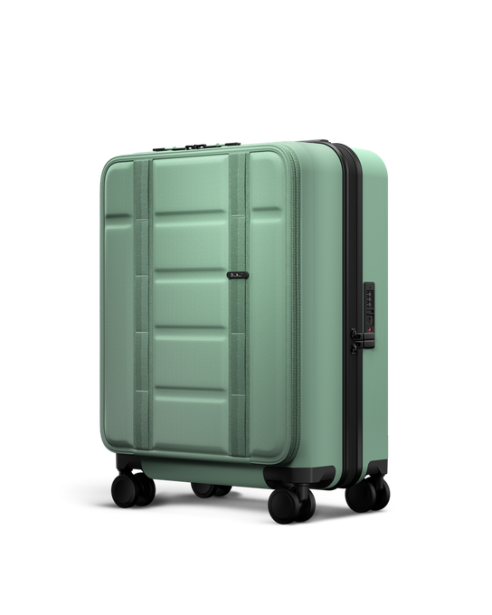 Cestovní kufr Db Ramverk Front Access Carry-on Green Ray - 2024/25