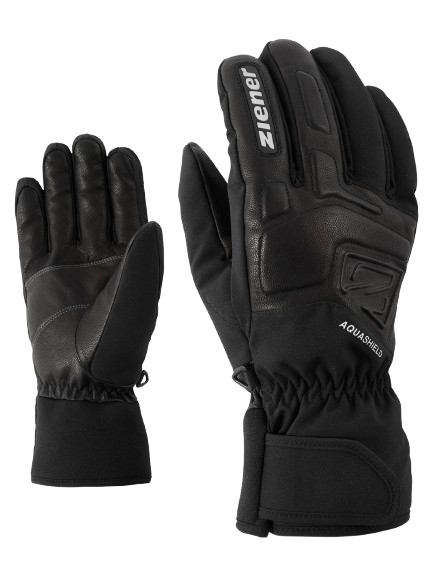 Lyžařské rukavice Ziener Glyxus-z AS® Glove Man Black - 2025/26