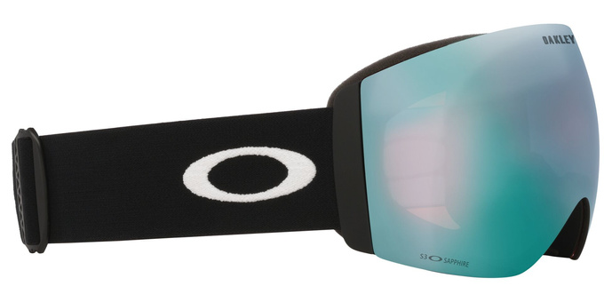 Lyžařské brýle Oakley Flight Deck Pro L Matte Black/Prizm Snow Sapphire Iridium + Additional lens Prizm Snow Iced Iridium - 2025/26