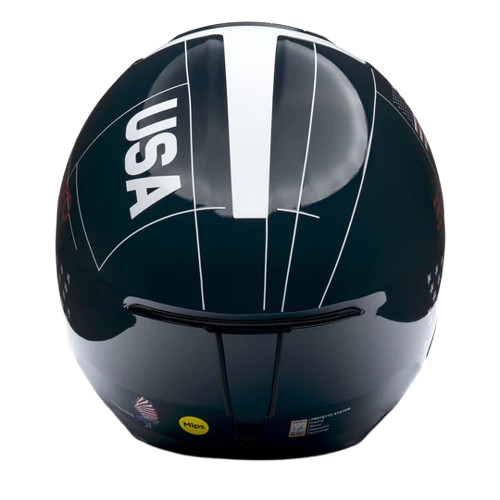 Lyžiarska helma Briko Vulcano 2.0 USA Shiny Blue/White - 2025/26