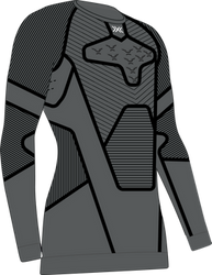 Funkční triko X-bionic Symbio Merino Shirt LS Men Rhino Grey - 2024/25