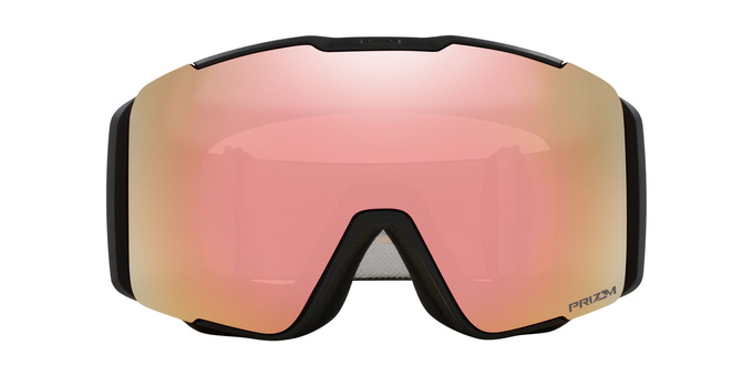 Lyžařské brýle Oakley Line Miner Pro M Matte Black/Prizm Snow Rose + Additional lens Prizm Snow Sage Gold Iridium - 2025/26