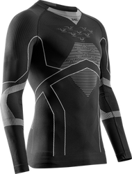 Funkční triko X-bionic Energy Accumulator Light Shirt LS Black/Light Grey - 2024/25