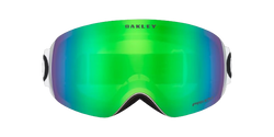 Lyžařské brýle Oakley Flight Deck M Prizm Snow Jade Iridium Lenses / Matte White - 2024/25