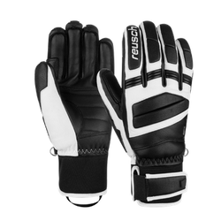 Lyžařské rukavice Reusch Master Pro Black/White - 2024/25