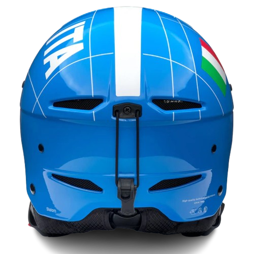 Lyžiarska helma Briko Slalom 2.0 Italia Shiny Blue/White - 2025/26