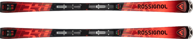 Sjezdové lyže Rossignol Hero Elite MT TI C.A.M. Konect + Nx 12 Konect GW B80 Black Hot Red - 2025/26