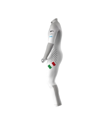 Lyžařská kombinéza Energiapura Master White (non insulated, padded) - 2024/25