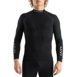 Funkční triko UYN Man Elevatyon Biomorph UW Shirt Long SL Turtle New Neck Black - 2025/26