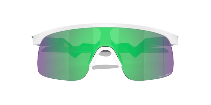 Sluneční brýle Oakley Resistor Matte White Frame/Prizm Jade Lenses