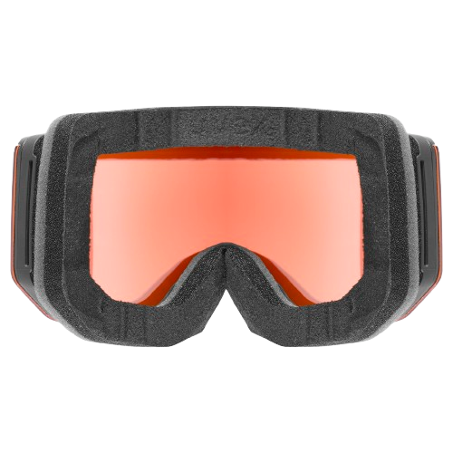 Lyžařské brýle Uvex lace ATTRACT FM Black Matt/Mirror Red + spare lens - 2025/26