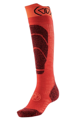 Lyžařské ponožky Sidas Ski Merino Junior Red/Orange - 2025/26