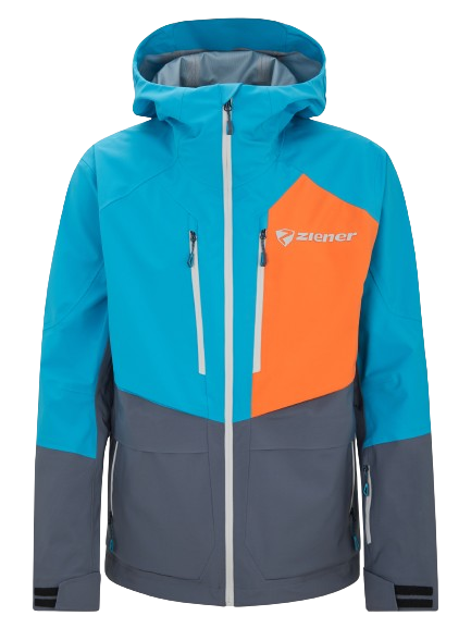 Lyžiarska bunda Ziener Trivor Junior Padded Carribean Ombre - 2024/25
