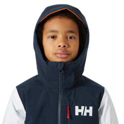 Lyžařská bunda Helly Hansen Jr Elevate Jacket Navy - 2024/25