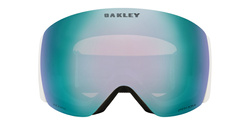 Lyžařské brýle Oakley Flight Deck Pro L Matte White/Prizm Snow Sapphire Iridium + Additional lens Prizm Snow Iced Iridium - 2025/26