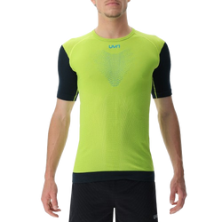 Bežecké tričko UYN Man Running PB42 OW Shirt SH_SL Sulphur Spring/Black