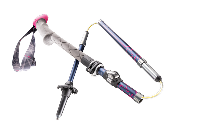 Turistické hole LEKI Micro Vario Carbon Lady - 2021