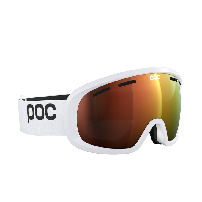 Lyžařské brýle POC Fovea Mid Hydrogen White/Partly Sunny Orange - 2025/26