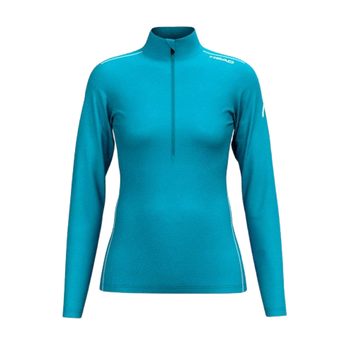 Mikina HEAD Race Midlayer Women Blue - 2025/26