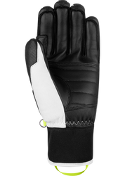Lyžařské rukavice Reusch Master Pro Black/White/Safety Yellow - 2025/26