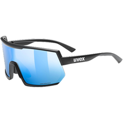 Sluneční brýle Uvex Sportstyle 235 P - Black Mat/Mirror Blue - 2023