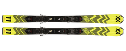 Zjazdové lyže Volkl Racetiger Junior Yellow (100-120) + 7.0 vMotion JR Black - Anthracite - 2024/25