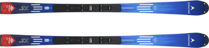 Zjazdové lyže Dynastar Speed Omeglass FIS SL Factory 165 R22 + Look Spx 12 Rockerace GW Hot Red - 2025/26