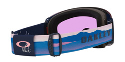 Lyžařské brýle Oakley Flight Deck Pro M Mikaela Shiffrin Sig/Prizm Snow Iced Iridium + Additional lens Prizm Snow Sapphire Iridium - 2025/26