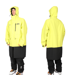 Plastenka Level Race Rain Coat Yellow/Black - 2025/26