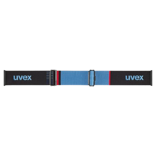 Lyžařské brýle Uvex lace ATTRACT FM Black Matt/Mirror Blue + spare lens - 2025/26