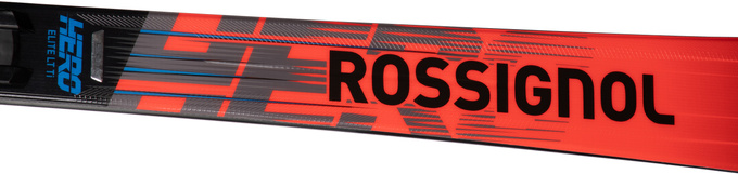 Sjezdové lyže Rossignol Hero Elite LT TI Konect + Nx 12 Konect GW B80 Black Hot Red - 2025/26