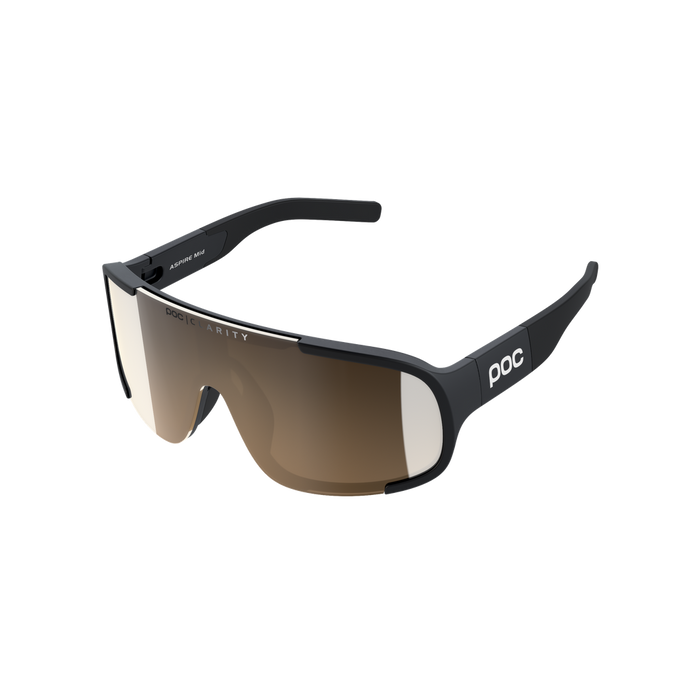 Sluneční brýle POC Aspire Mid Uranium Black/Clarity Trail/Partly Sunny Silver
