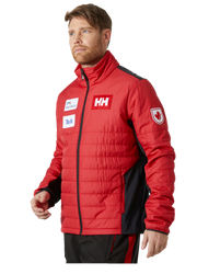 Péřová bunda Helly Hansen World Cup Insulator Jacket Red - 2023/24