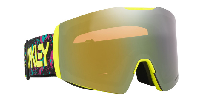 Lyžařské brýle Oakley Fall Line L Jaxon Black/Prizm Prizm Snow Sage Gold Iridium - 2025/26