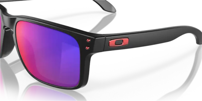 Sluneční brýle Oakley Holbrook Matte Black/Positive Red Iridium - 2023