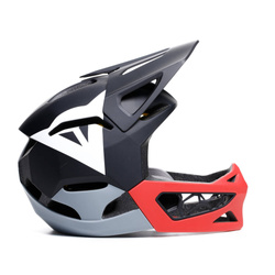 Cyklistická helma Dainese Linea 01 Mips Mono Matt Black/Red/Nardo Grey