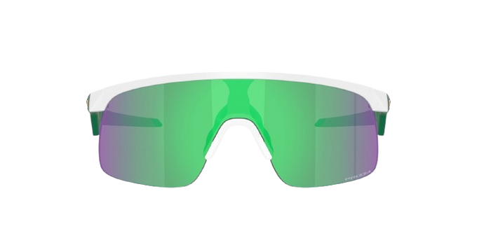 Sluneční brýle Oakley Resistor Matte White Frame/Prizm Jade Lenses