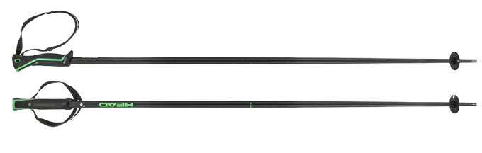 Sjezdové HEAD Frontside Black/Green - 2025/26