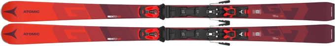 Sjezdové lyže Atomic Redster G7 + MI 12 GW Red/Black - 2024/25
