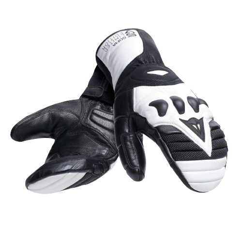 Lyžařské rukavice Dainese Ergotek PRO Mitten Sofia Goggia White/Black - 2023/24