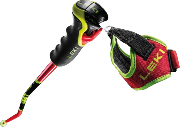 Sjezdové hole LEKI WCR SG/DH 3D Red - 2025/26