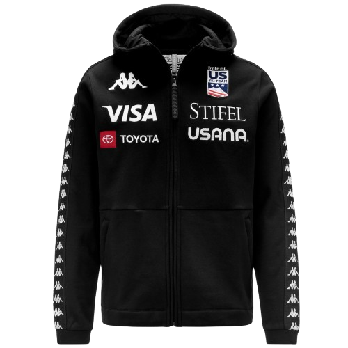 Mikina Kappa 222 Banda Arufeod US Black - 2024/25