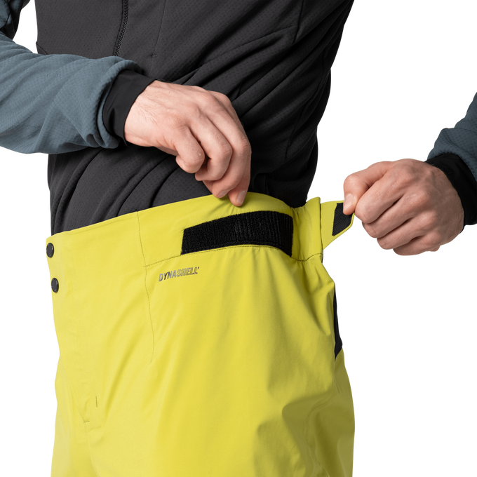 Kalhoty na lyžařské túry Dynafit Blacklight 3L Pants Golden Lime  - 2025/26