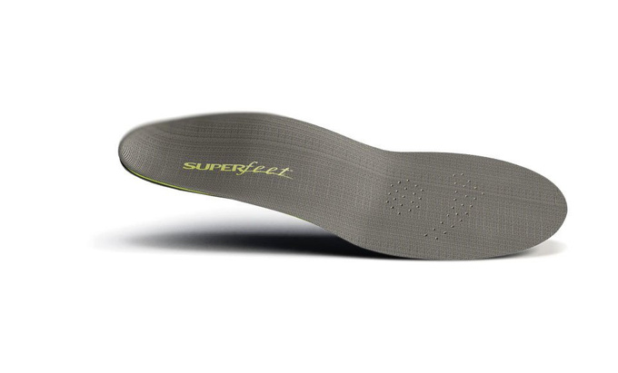 Vložky do topánok Superfeet Active Support Low Arch (Carbon)
