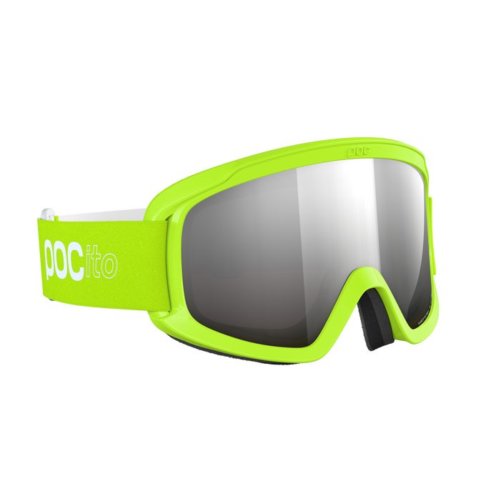 Lyžařské brýle POC POCito Opsin Fluorescent Yellow/Green/Partly Sunny Silver - 2025/26