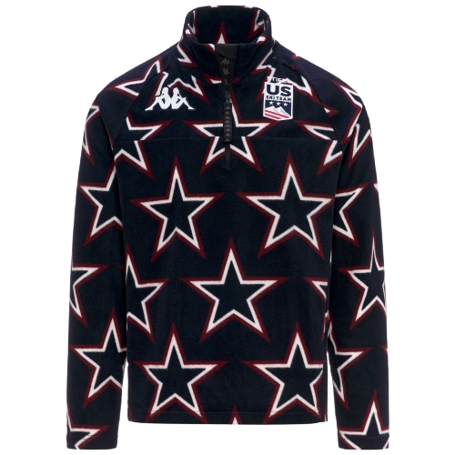 Mikina Kappa 8CENTO 818G US Blue Baritone/Pomegranate - 2025/26